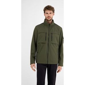 LERROS Outdoorjacke »LERROS Shell-Blouson mit Kapuze«, mit Kapuze, Wasser- und windabweisend, atmungsaktiv