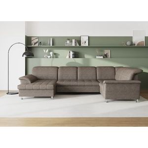 Wohnlandschaft Franzi wahlweise mit Kopfteilverstellung Bettfunktion, Bettkasten