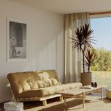 Karup Design Schlafsofa �»Lean 200 Schlafsofa, Gästebett, Sofa mit Futonmatratze«, (2 St.), Inkl. Futonmatratze, Liegefläche 130x200 cm, FSC® zertifizierte Kiefer