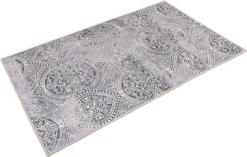 Wecon home Badematte »Louis«, rutschhemmend beschichtet, fußbodenheizungsgeeignet-strapazierfähig, Vintage Orient Stil, Badezimmerteppich, waschbar