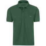 Trigema Poloshirt »TRIGEMA Polohemd mit Brusttasche«, (1 tlg.)