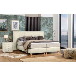 alina Boxspringbett »Luella«, ADA trendline Boxspringbett, inkl. Matratze und Viscoschaum-Topper