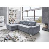 Die PlanBar Ecksofa »MP-IN16037 L-Form«, mit Sitztiefenverstellung & Zierkissen, Kaltschaum