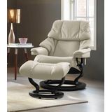 Stressless® Relaxsessel-Set »Reno«, mit Hocker, mit Classic Base, Größe S, M & L, Gestell Schwarz