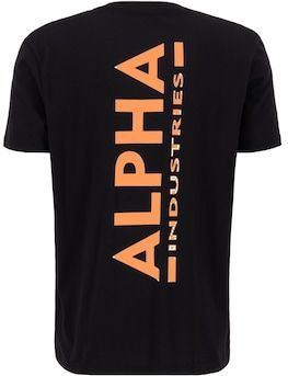 Alpha Industries T-Shirt »Alpha Industries Men - T-Shirts Backprint T Reflective Print«