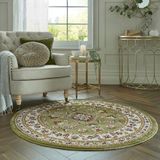 FLAIR RUGS Teppich »Sherborne«, rund, 8 mm Höhe