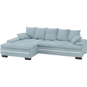 Mr. Couch Ecksofa »Haiti II, L-Form«, RGB-LED Beleuchtung, wahlweise mit Kaltschaum, Bett, Bettkasten