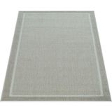 Paco Home Teppich »Brugge 225«, rechteckig, 4 mm Höhe, Flachgewebe, mit Bordüre, In- und Outdoor geeignet, Wohnzimmer