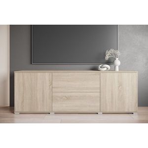 INOSIGN Lowboard »Kenia«, (1 St.), Der moderne TV-Schrank, mit 2 Türen und 2 Schubladen, Breite 180 cm