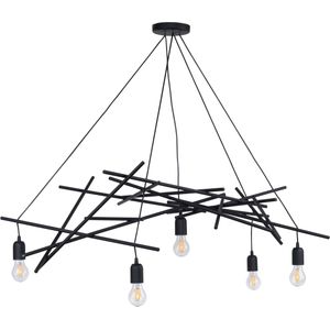 SPOT Light Pendelleuchte »GLENN«, 5 flammig, Leuchtmittel E27  ohne Leuchtmittel, aus Metall, originelles Design, passende LM E27, Made in Europe