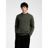 SELECTED HOMME Rundhalspullover »SLHDANE LS KNIT STRUCTURE CREW NECK NOOS«