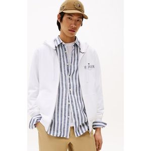 Tommy Hilfiger Kapuzensweatjacke »HILFIGER STACKED HOODED ZIP TH«