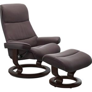 Stressless® Fußhocker »View«, mit Classic Base,Gestell Braun