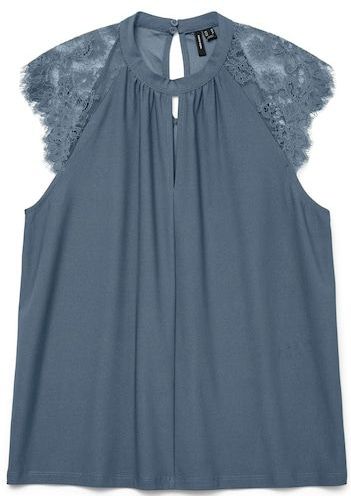 Vero Moda Spitzentop »VMMILLA SL LACE TEE«