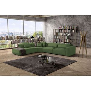 Egoitaliano Ecksofa »Beverly, extravangantes Designsofa mit erstklassigem Sitzkomfort«, wahlweise mit elektrischer Relaxfunktion, Kopfteilverstellung