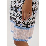 Aniston SELECTED Jerseykleid, mit verspielter Blümchen-Bordüre - NEUE KOLLEKTION
