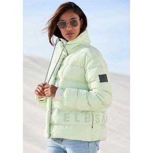 Elbsand Steppjacke, ohne Kapuze, mit hochschließendem Kragen