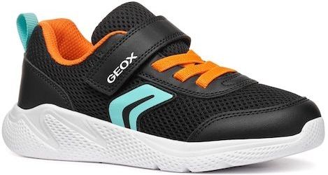 Geox Sneaker »J SPRINTYE BOY«, Klettschuh, Freizeitschuh, Jungenschuh mit elastischen Schnürsenkeln
