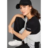 KangaROOS Kurzarmshirt, mit Henley-Ausschnitt und Colorblock
