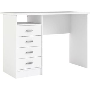 INOSIGN Schreibtisch »Function Plus, Arbeitstisch, Bürotisch«, mit 4 Schubladen, 1 offenes Fachbreite 110 cm