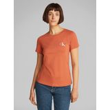 Calvin Klein Jeans Rundhalsshirt »2-PACK MONOLOGO SLIM TEE«, (Packung, 2 tlg., 2er-Pack), mit Calvin Klein Jeans Logoprint auf der Brust