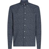 Tommy Hilfiger Big & Tall Langarmhemd »BT-FLX POPLIN LINR FLORAL S-B«, in Großen Größen, Logostickerei