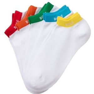 BOSS Socken »5P AS Rainbow CC«, (Packung, 5 Paar), mit Markenlogo