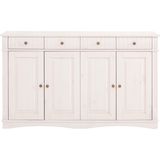 Home affaire Sideboard »Teresa«, Kommode, 4-türig, Breite 152 cm, aus massiver Kiefer, FSC®