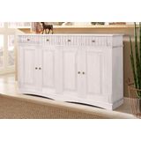 Home affaire Sideboard »Teresa«, Kommode, 4-türig, Breite 152 cm, aus massiver Kiefer, FSC®