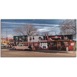 Artland Wandbild »Historische Route 66 in Seligman«, Amerika, (1 St.), als Leinwandbild, Poster in verschied. Größen