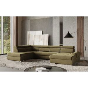 sit&more Wohnlandschaft »U-Form«, mit verstellbaren Kopfteilen, wahlweise mit Bettfunktion
