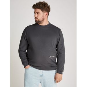 Calvin Klein Big&Tall Sweatshirt »BT_OFF PLACEMENT LOGO SWEATSHIRT«, in großen Größen mit Logoschriftzug