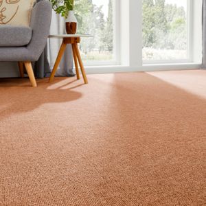 Andiamo Teppichboden »Bob, Feinschlinge, Made in Netherlands«, rechteckig, 4,5 mm Höhe, meliert, Breite 200, 400 oder 500 cm, strapazierfähig & pflegeleicht