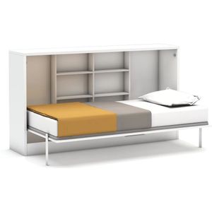 Eenpersoons bedkast zonder bureau Life Polyether matras SG 40 - tot 80 KG