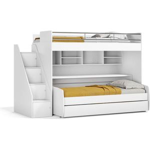 Stapelbedkast Icon 3 personen Polyether matras SG 40 - tot 80 KG