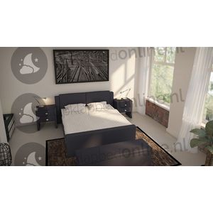 Elektrische boxspring 180 x 190 cm- stofkleur 1526
