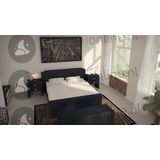 Elektrische boxspring  180 x 220 cm- stofkleur 1982