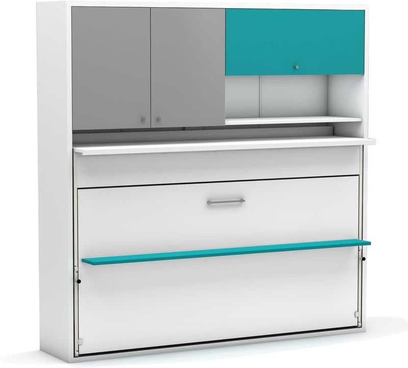 Nitro - Eenpersoons Opklapbed - Geen Matras - 90 x 190 cm