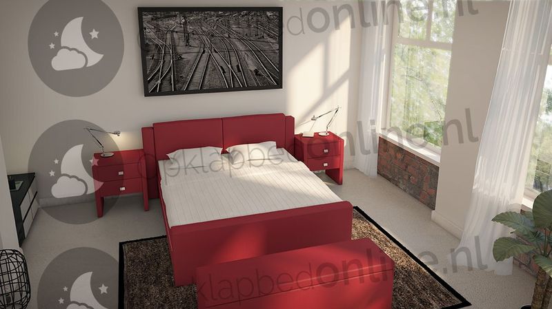 Elektrische boxspring 140 x 200 cm- stofkleur 5016