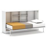 Eenpersoons bedkast met bureau - Life Geen matras