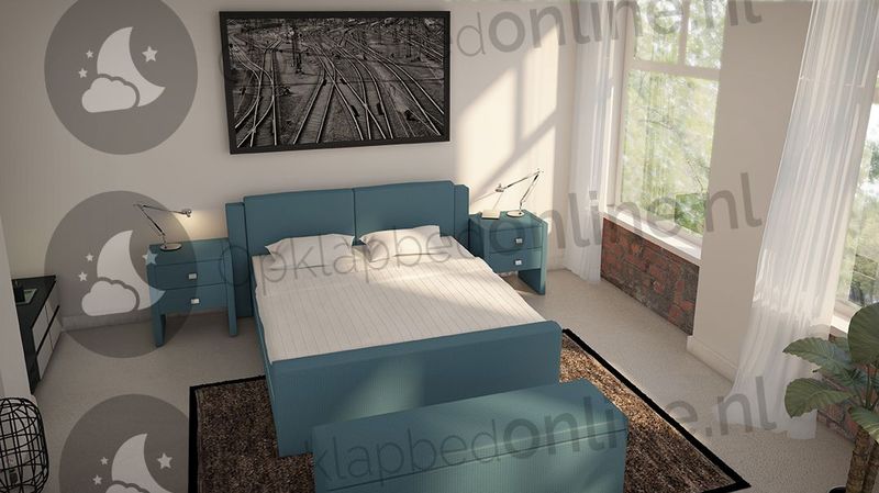 Elektrische boxspring 180 x 200 cm- stofkleur 5084
