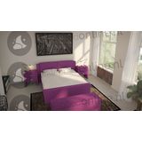 Opberg boxspring 180 x 220 cm- stofkleur 1528