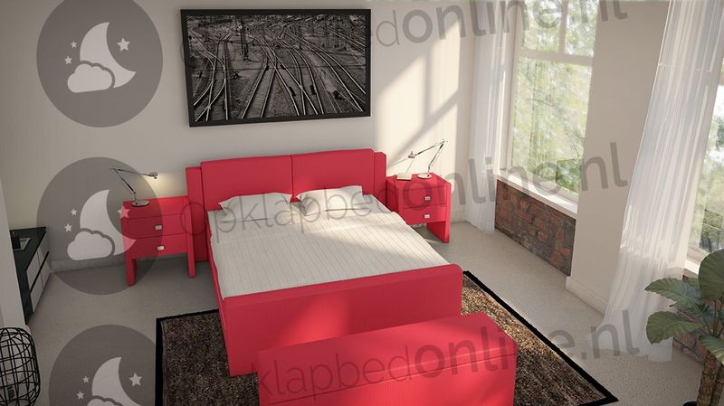 Elektrische boxspring 160 x 190 cm- stofkleur 1525
