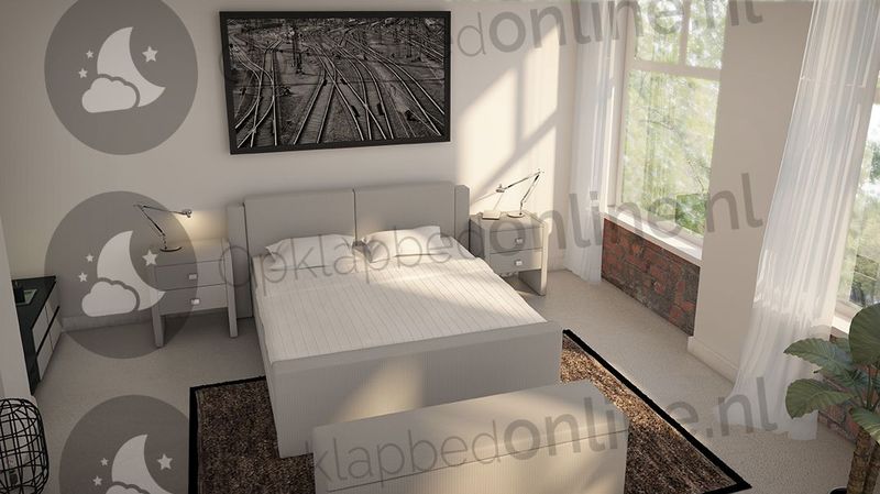 Standaard boxspring 180 x 210 cm- stofkleur 5012