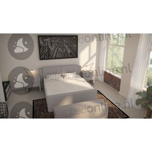Elektrische boxspring 160 x 200 cm- stofkleur 1734