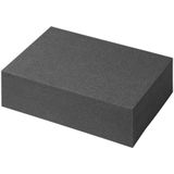 Pro Plus Bordenhouder - Zacht Foam - voor 10 Borden - 34 cm x 25 cm 14 cm - Zwart