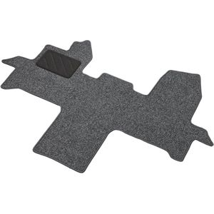 ProPlus - Vloermat - Antraciet - Naaldvilt - Ford Transit 2014 - Anti-slip - Isolerend