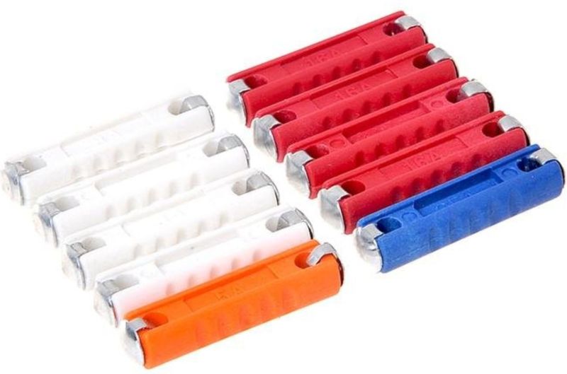 ProPlus Torpedo zekeringen assortiment - 10-delig - diverse ampères