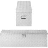 ProPlus Grote aluminium gereedschapskist - robuust, lichtgewicht en veilig - 1240 x 400 x 380 mm