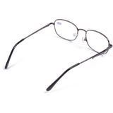 Benson Leesbril met clip - titanium frame - sterkte 3.50 - zwart